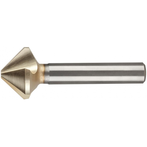 Avellanador conico division irregular HSS TiZrN 90 BECK 1428