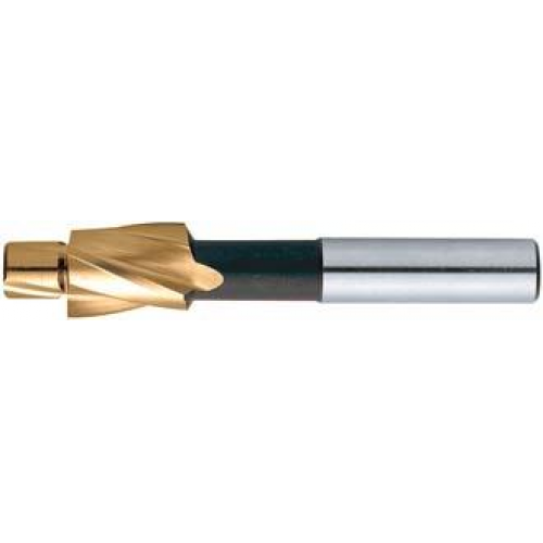 Avellanador plano FEIN DIN373 HSS TiN agjo pasante vastago cilindrico FORMAT 1401