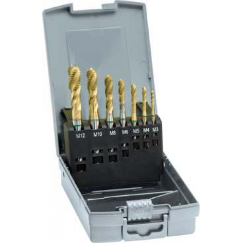 Machos roscar a maquina, juego DIN371/376 HSSE TiN forma C  1791