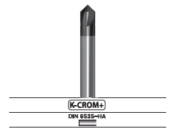 Fresa para chaflanar 90° C409.67