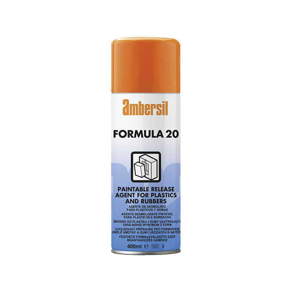 FORMULA 20 - Desmoldeante pintable para plásticos y gomas