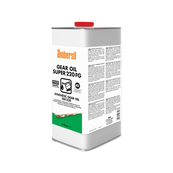 GEAR OIL SUPER 220 FG - Aceite sintético para engranajes NSF H1 visc.220