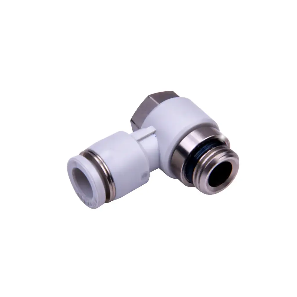 Banjo Orientable Macho Cilíndrico Gris