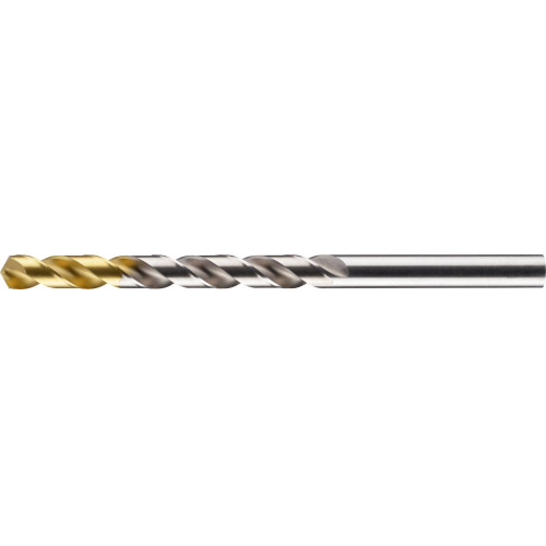 Broca espiral DIN338 HSS TiN-TIP sin adelgazamiento alma FORMAT 1075