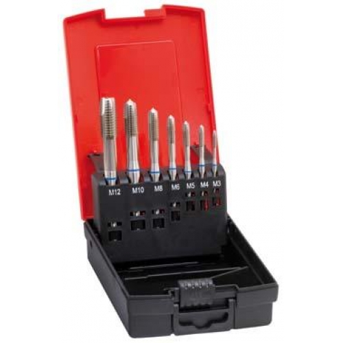 Machos roscar a maquina, juego DIN371/376 TiALN INOX forma B FORMAT 1793