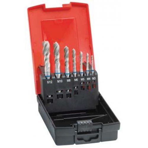 Machos roscar a maquina, juego DIN371/376 TiALN INOX forma C FORMAT 1793