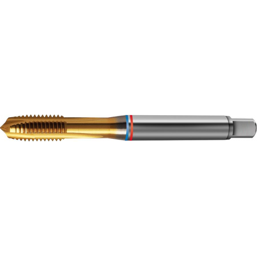 Macho roscar a maquina TANDEM DIN376 HSS-PM TiN tipo N 6H forma B agjo pasante FORMAT 1663