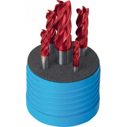 Jgo fresas ratio largas MDI FIRE 5 pzas Z4 vastago HB GÜHRING 2462