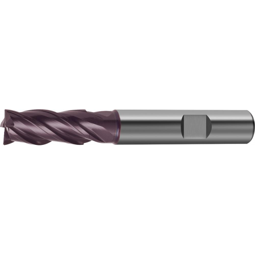 Fresa frontal DIN6527 MDI TiALN Z4 vastago HB FORMAT 2483