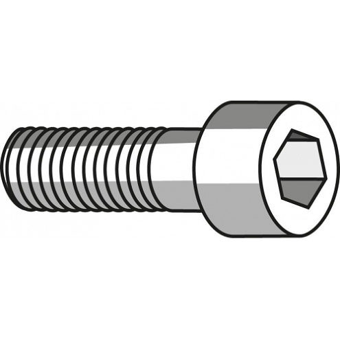 [000666670] Tornillo de apriete para soporte base _ Serie: 2972 (5 UDS)