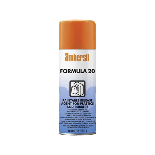 [000008259] FORMULA 20 - Desmoldeante pintable para plásticos y gomas